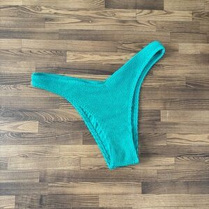 Hollister Super Cheeky Green Bikini Bottom XS